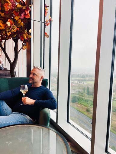 Russell Yorston Relaxing